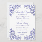 青華美フローラ結婚式招待状 招待状 (正面)