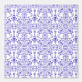 青華美白の壁地中海の紙 壁紙 (正面)