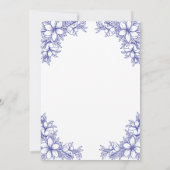 青華美結婚フローラ サンキューカード (裏面)