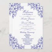 青華美結婚フローラ プログラム (正面/裏面)