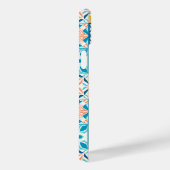 青華美色とオレンジ色のタイル Case-Mate iPhoneケース (裏面 / 右)