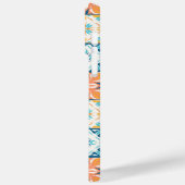 青華美色とオレンジ色のタイル Case-Mate iPhoneケース (裏面 / 左)