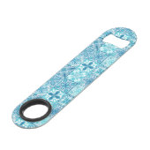 青華美色と白のタイル スピード栓抜き (裏面アングル)