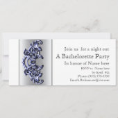 青華美銀の旋回バチェロレッテ 招待状 (裏面)