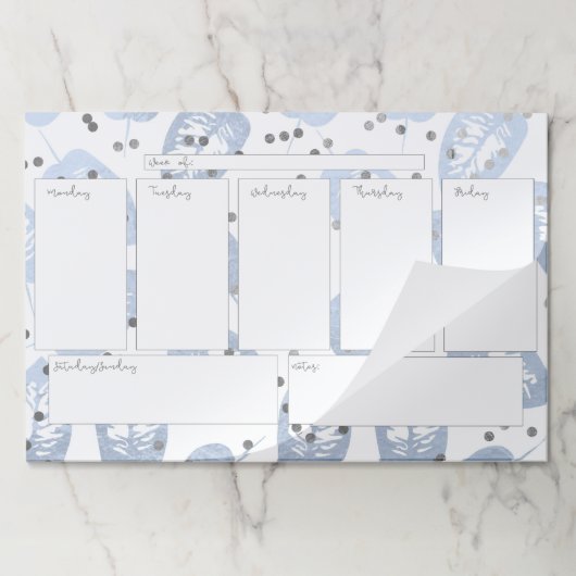 青葉いカレンダー大きなティアウェイパッド ペーパーパッド (折り畳み)