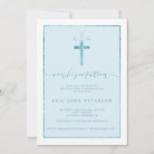 青葉クロスボーエレガントイ·モノグラム確認 招待状 (正面)