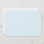 青葉クロスボーエレガントイ·モノグラム確認 招待状 (裏面)