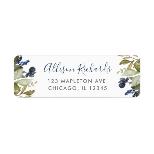 青葉フローラ ラベル (正面)