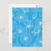 青葉蓮の花 ポストカード (正面/裏面)