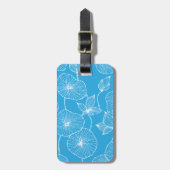 青葉蓮の花 ラゲッジタグ (正面縦)