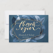 青葉金ゴールドフレ結婚ームのサンキューカード サンキューカード (正面)