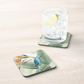 青葉鳥のヤシ コースター (右側)