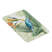 青葉鳥のヤシ マグネット (右側)