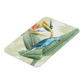 青葉鳥のヤシ マグネット (左側)