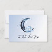 青蓮の花ムーンビジネス商品券 (正面)