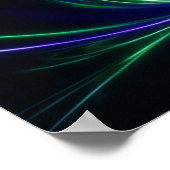 青蓮の花及びその意味 ポスター (角)