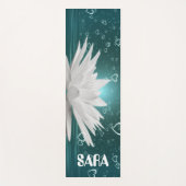 青蓮花瞑想ヨガマット ヨガマット (正面)