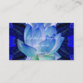 青蓮 名刺 (裏面)