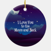 青藍の月と背中を愛 セラミックオーナメント (裏面)