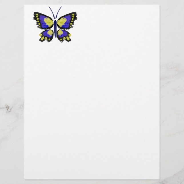 青蝶と黄蝶 (正面)