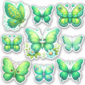 青蝶鮮やか一包 シール (正面)