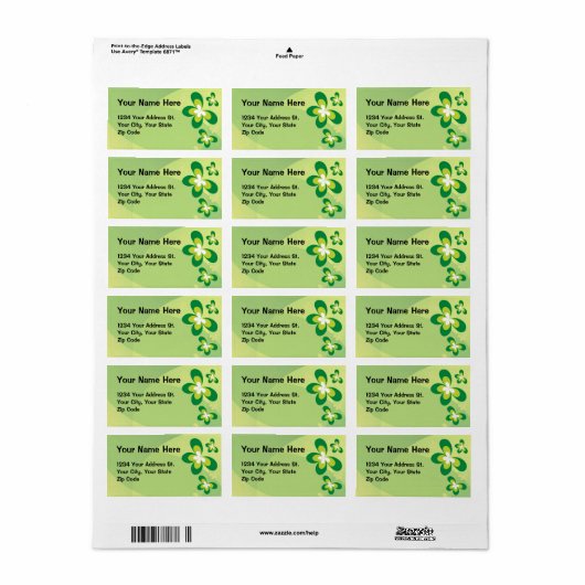 青蝶 ラベル (フルシート)