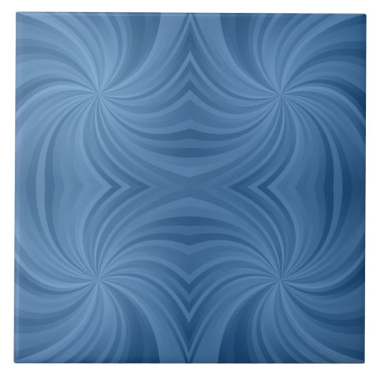 青螺旋セラミックタイル タイル (正面)