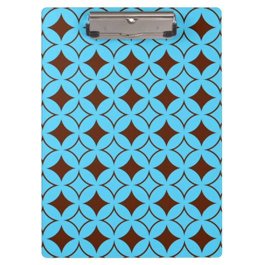 青褐色の七宝 クリップボード (正面)