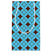 青褐色の七宝 スモールペーパーバッグ (正面)