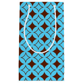 青褐色の七宝 スモールペーパーバッグ