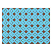 青褐色の七宝 テーブルクロス (正面(横))