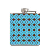 青褐色の七宝 フラスク (裏面)