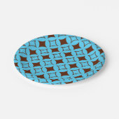 青褐色の七宝 ペーパープレート (アングル)