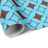 青褐色の七宝 ラッピングペーパー (ロールコーナー)
