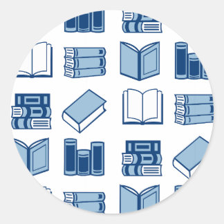 青読本の書柄 ラウンドシール