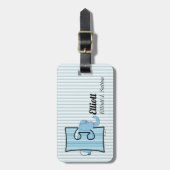 青象の手紙E少年 ラゲッジタグ (正面縦)