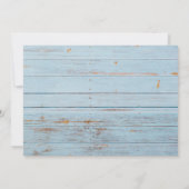 青象の男の子の赤ちゃんシャワー郵便の緑 招待状 (裏面)