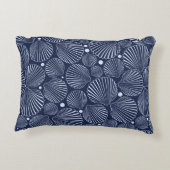 青貝の継ぎ目の無い海模様。サマーバック アクセントクッション (裏面)