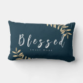 青賛美材モダン枕 ランバークッション (裏面)