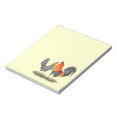 青赤い貝殻 ノートパッド (回転)