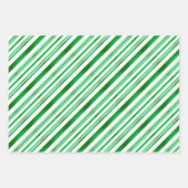 青赤と白と白 ラッピングペーパーシート (正面3)