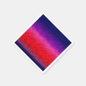 青赤グラデーション スタンダードカクテルナプキン (角)