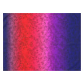 青赤グラデーション テーブルクロス (正面(横))