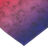 青赤グラデーション テーブルクロス (アングル)