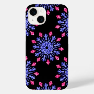 青赤ネオン花 Case-Mate iPhone 14ケース