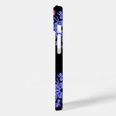 青赤ネオン花 Case-Mate iPhoneケース (裏面 / 左)