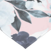 青赤面フローラ水色絵を描 テーブルクロス (アングル)