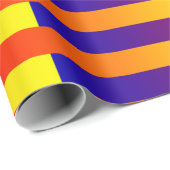 青赤黄ストライプ色 ラッピングペーパー (ロールコーナー)