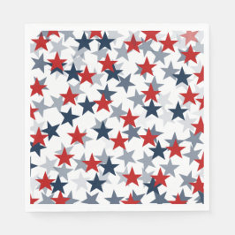 青赤7月4日独立記念日 スタンダードランチョンナプキン