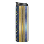 青金ゴールドクリスマスファラパターン#27 ID1009 タンブラー (回転右)